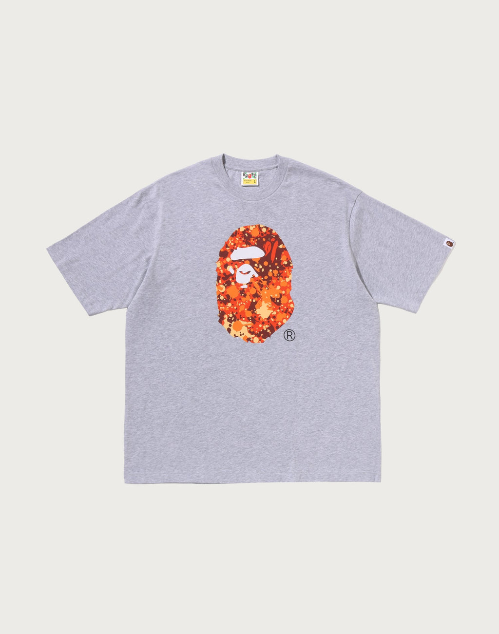 SPLASH CAMO APE HEAD RELAXED FIT TEE MENS