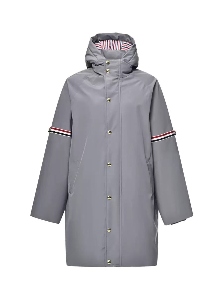 Unisex mid-length down jacket | Thom Browne