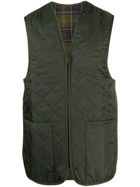 Barbour quilted reversible gilet
