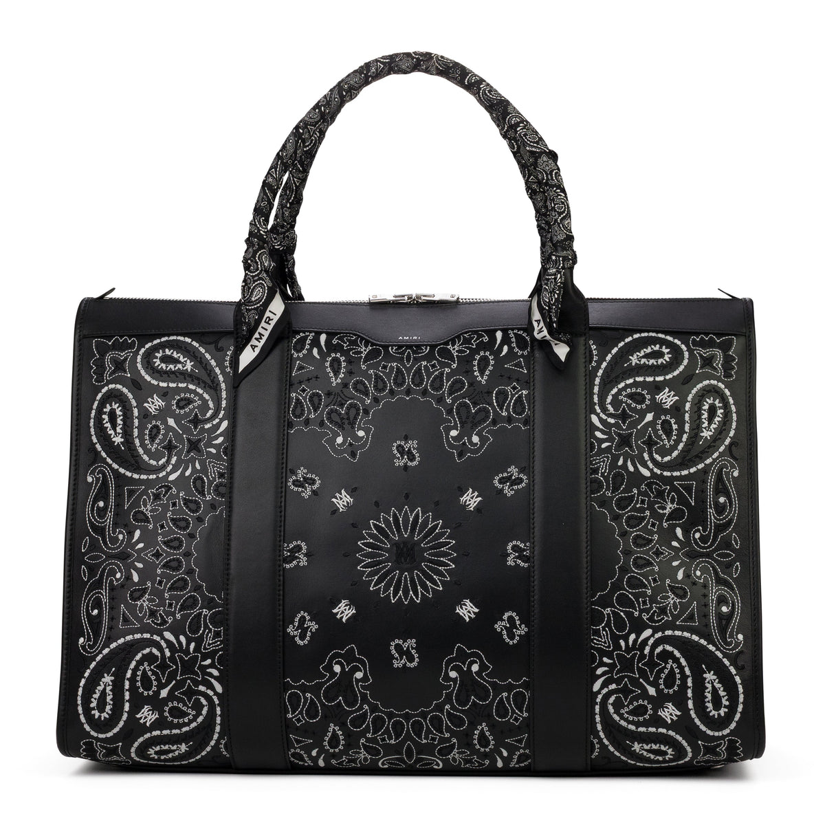 Black Weekender Bandana Bag