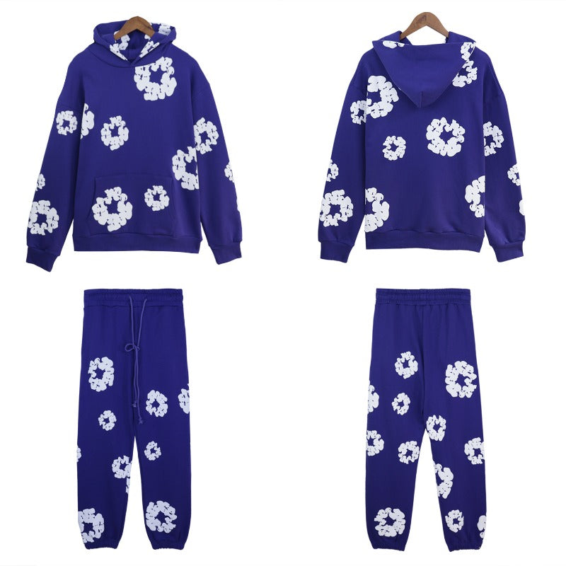 Denim Tears Outfit:Hoodie/Sweatpants (Separate Purchase Options) Casual Pants
