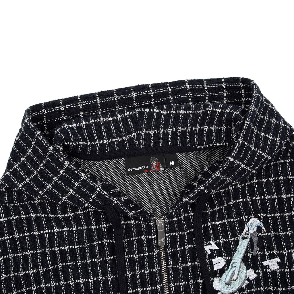 "on air" tweed Zip Up