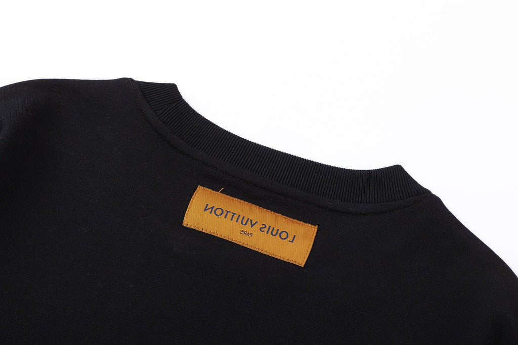 Designer Graphic Print Crewneck Sweatshirt