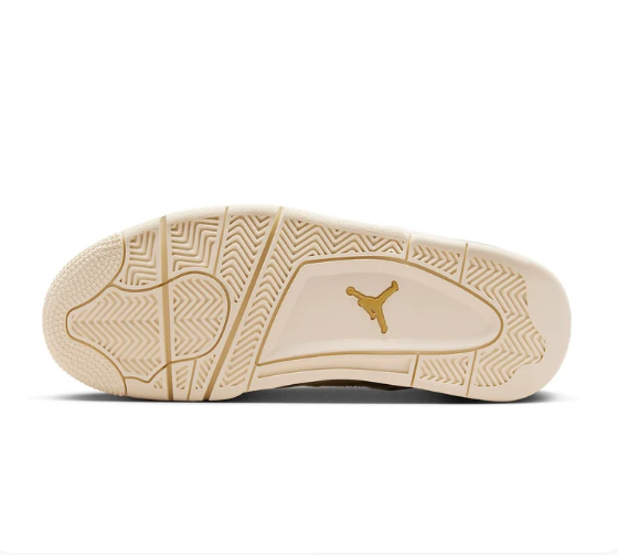 (WMNS) Air Jordan 4 Retro 'Metallic Gold' AQ9129-170