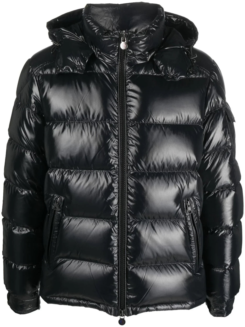 Moncler Maya Jacket in Matte Black