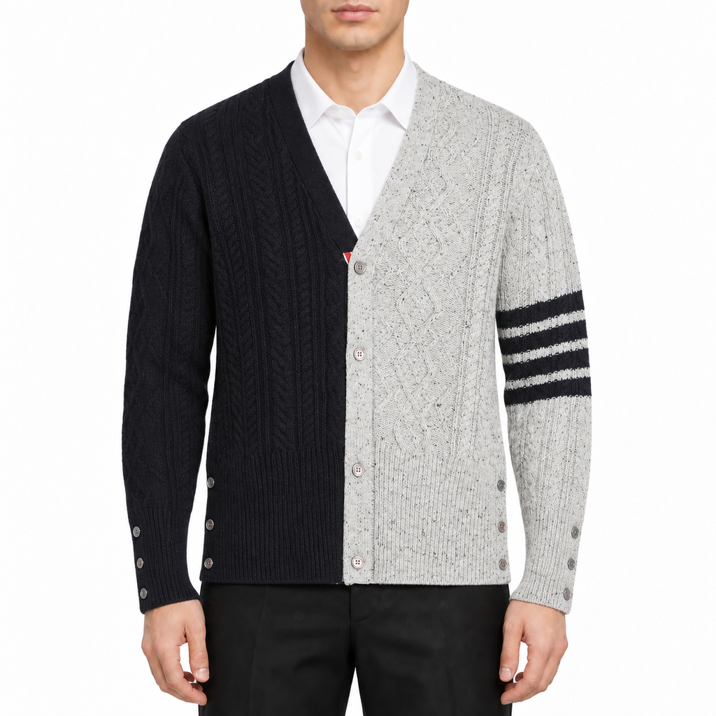 Cable knit cardigan | Thom Browne