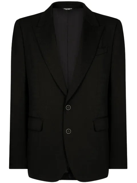 Dolce & Gabbana peak lapel single-breasted jacket