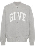 Givenchy college varsity jacket in fleece