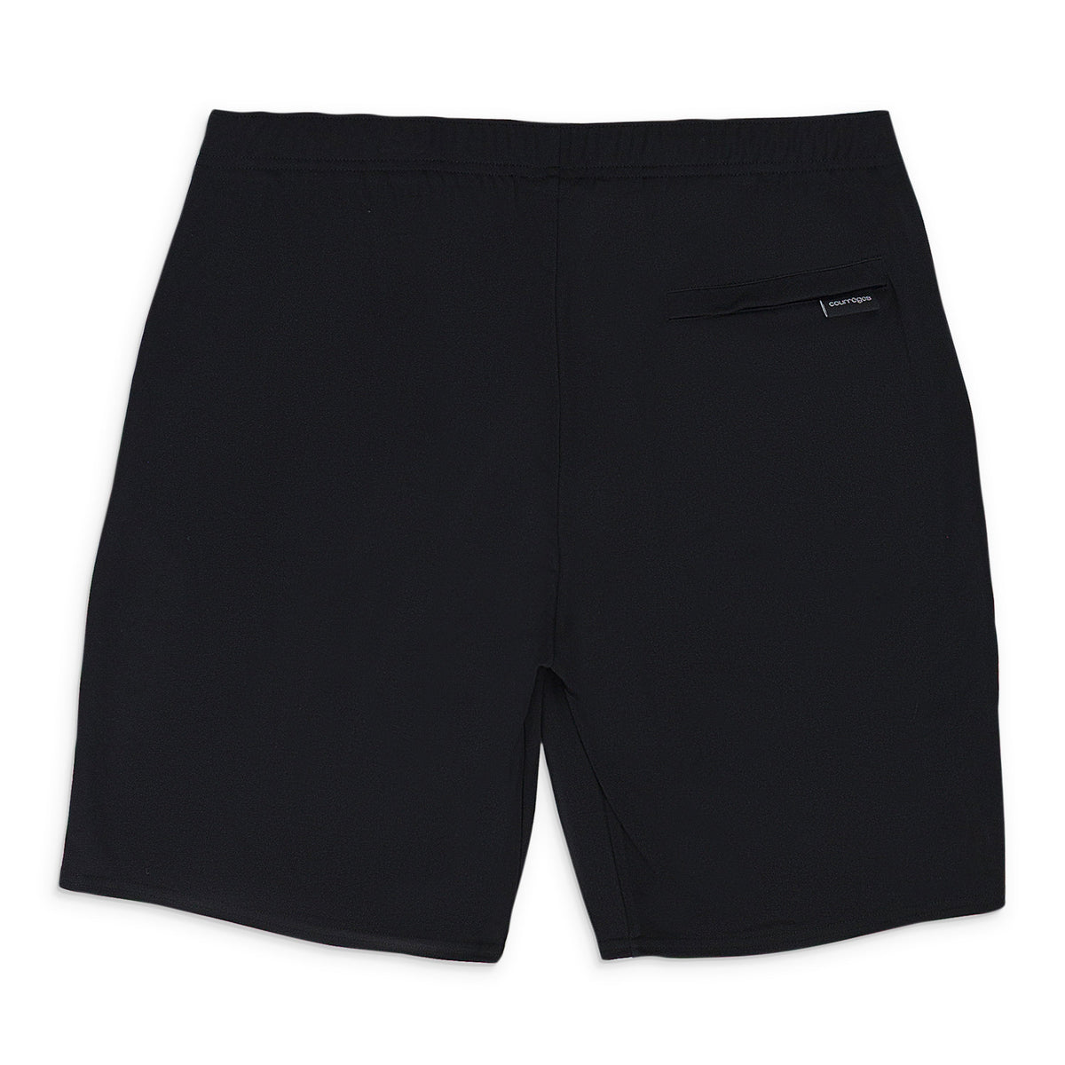 BLACK SPORT LYCRA FOOTBALL SHORTS