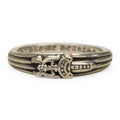 SILVER BABY DAGGER RING