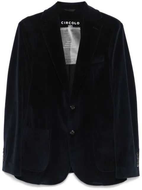 Circolo 1901 velour blazer