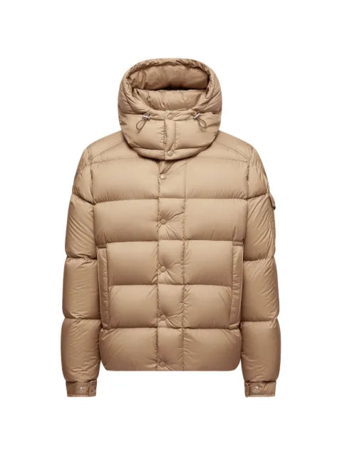 Moncler Maya 70 hooded short down jacket