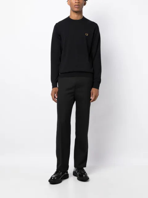 Fred Perry sweater with logo embroidery