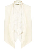 Maison Margiela striped-panel waistcoat
