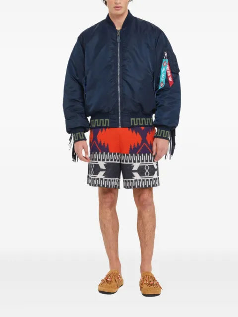 Alanui X Alpha Industries bomber jacket