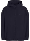 Dolce & Gabbana logo-plaque hooded jacket