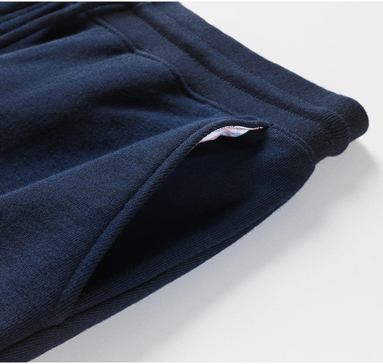 Thom Browne Style Casual Unisex Sweatpants with Signature Four-Bar Detail