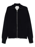 extreme cashmere zip-front cashmere cardigan