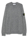 Stone Island logo-detail crew-neck sweater