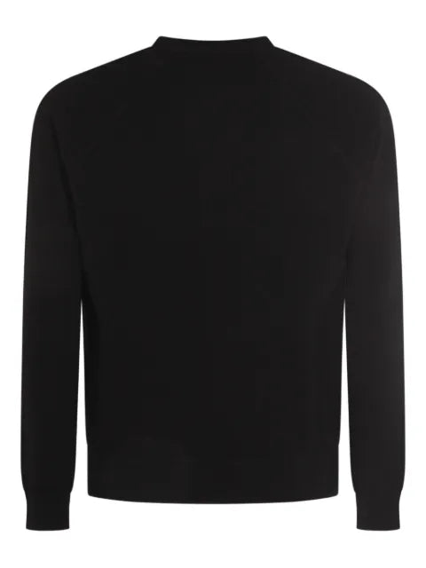 Malo raglan-sleeve crew-neck sweater