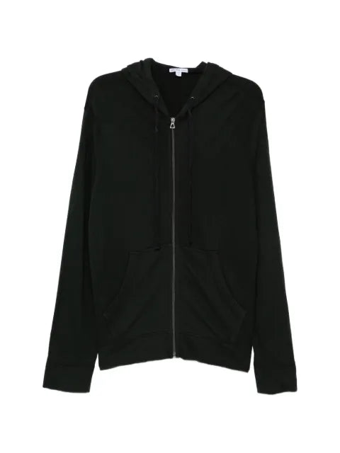 James Perse french terry zip-up hoodie