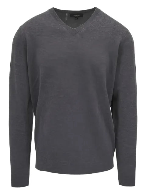 Kinross Cashmere V-neck sweater