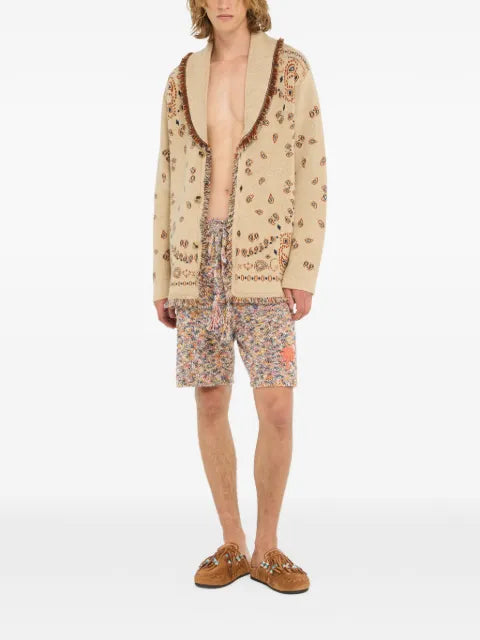 Alanui jacquard cardigan