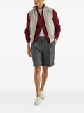 Brunello Cucinelli bonded nylon padded gilet
