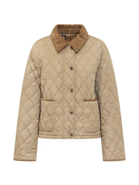 Burberry quilted corduroy jacket