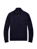 Polo Ralph Lauren cable-knit half-zip sweater