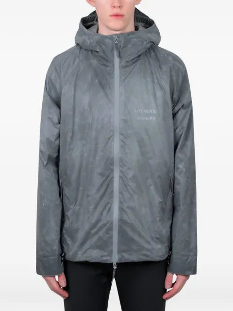 Optimistic runners hooded zip jacket