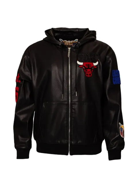 Jeff Hamilton x NBA zip-fastening jacket