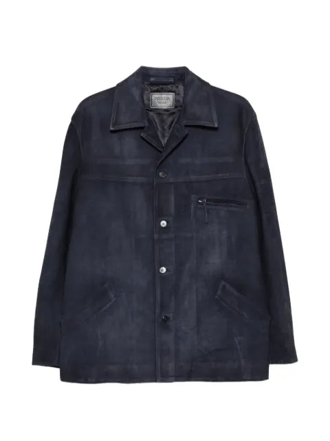 Prada suede caban jacket