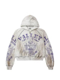 Vale Army zip-up hoodie