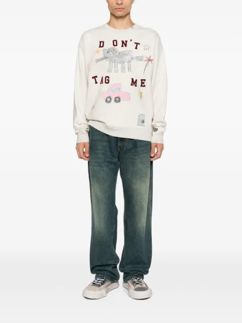 Maison MIHARA YASUHIRO kids doodle sweatshirt