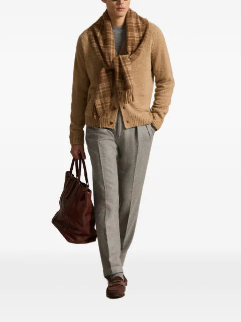 Polo Ralph Lauren elbow-patch V-neck cardigan