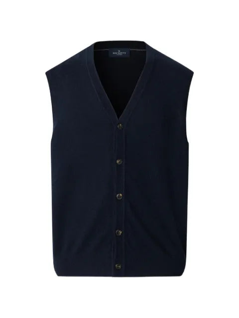 Hackett London V-neck buttoned waistcoat