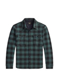 Ralph Lauren RRL check-pattern button-down shirt jacket