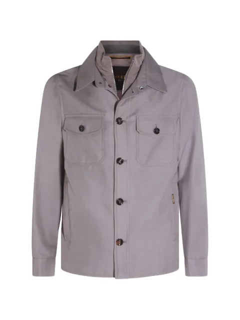 Moorer cotton shirt jacket