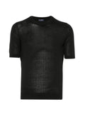 Barba short-sleeve sweater