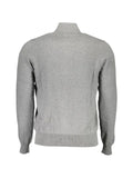 North Sails zip-up knitted sweater