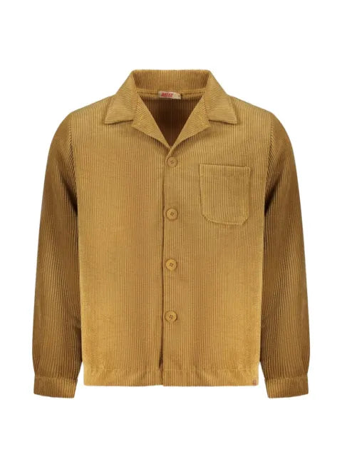 RIFLE corduroy notched-collar shirt jacket