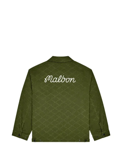 Malbon Golf Alameda diamond-textured jacket
