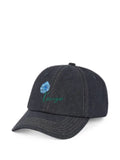 Kenzo Jeans-logo-embroidered baseball cap