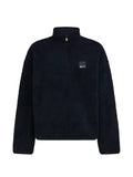 Karl Lagerfeld Jeans boxy half-zip sweater