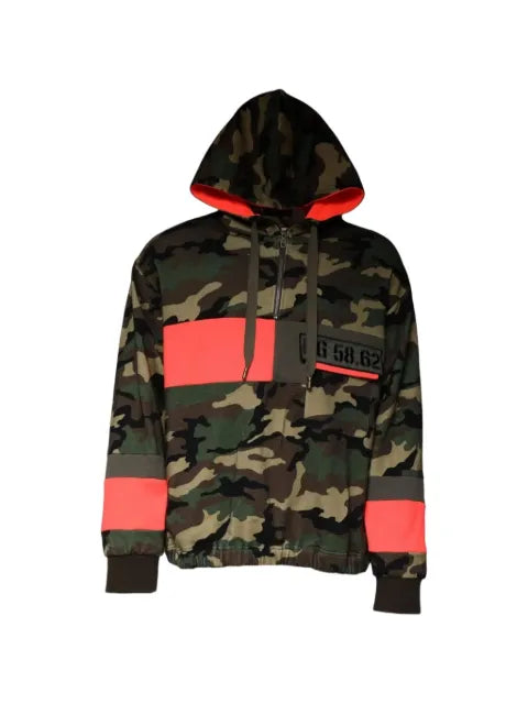 Dolce & Gabbana Hoodie with Camouflage-Print