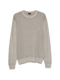 ETRO Pegaso-embroidered waffle-knit sweater