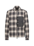 Moncler Cornisello cotton down shirt jacket