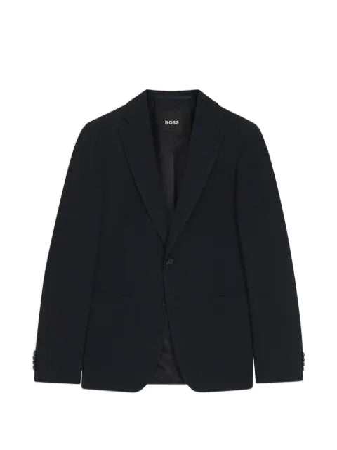 BOSS H-Hutson slim-fit jacket in washable stretch wool