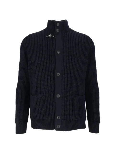 Fay waffle-knit jacket